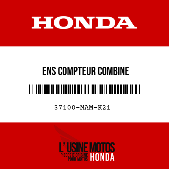 image de 37100-MAM-K21 ENS COMPTEUR COMBINE