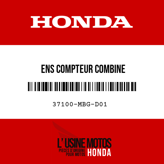 image de 37100-MBG-D01 ENS COMPTEUR COMBINE