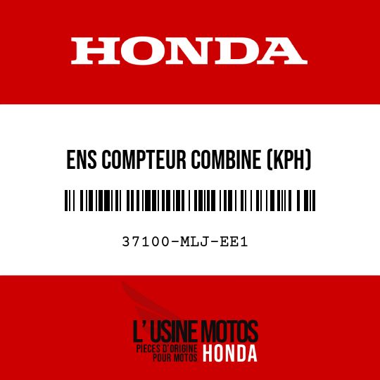 image de 37100-MLJ-EE1 ENS COMPTEUR COMBINE (KPH)