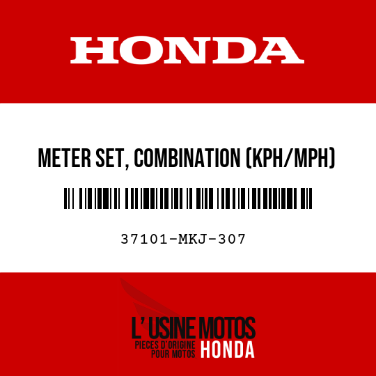 image de 37101-MKJ-307 METER SET, COMBINATION (KPH/MPH)