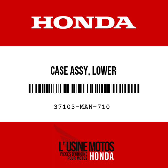 image de 37103-MAN-710 CASE ASSY, LOWER