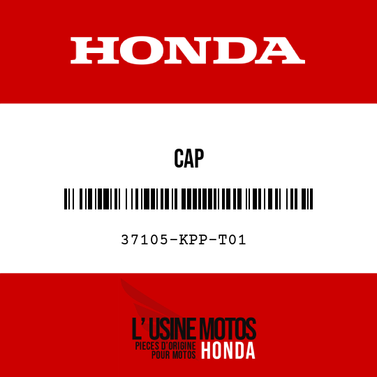 image de 37105-KPP-T01 CAP