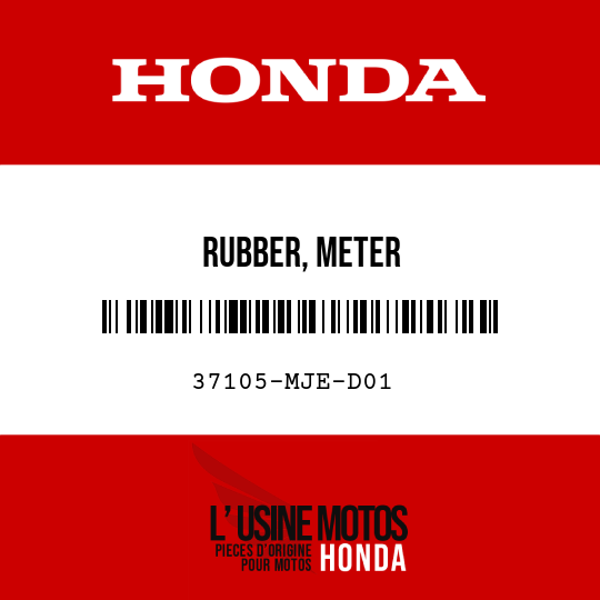 image de 37105-MJE-D01 RUBBER, METER