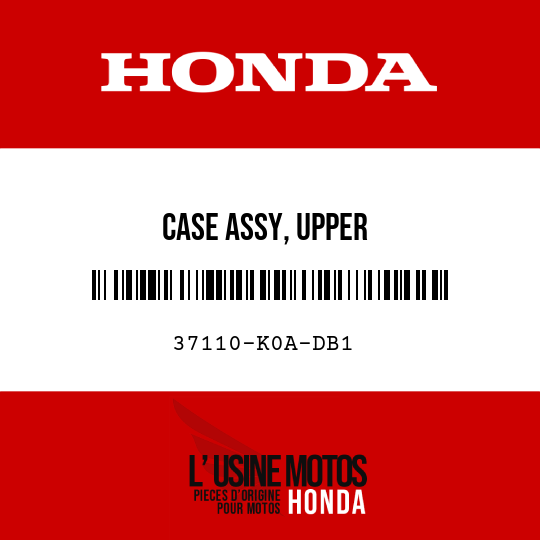 image de 37110-K0A-DB1 CASE ASSY, UPPER