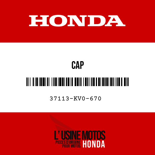 image de 37113-KV0-670 CAP