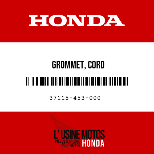 image de 37115-453-000 GROMMET, CORD