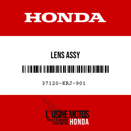 image de 37120-KRJ-901 LENS ASSY