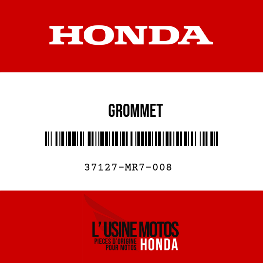 image de 37127-MR7-008 GROMMET