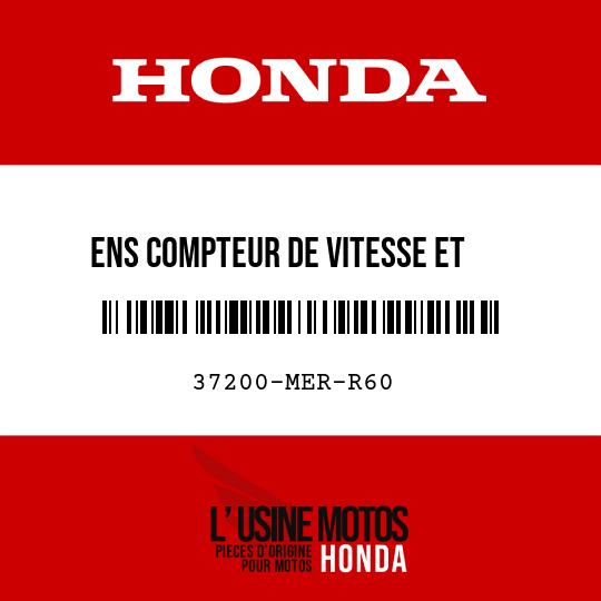 image de 37200-MER-R60 ENS COMPTEUR DE VITESSE ET   TACHYMETRE