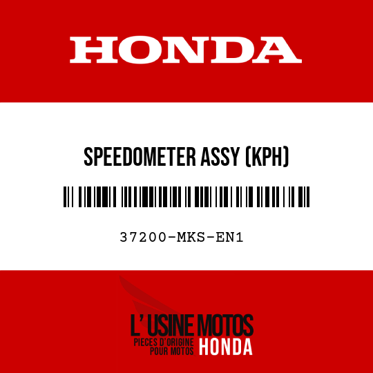 image de 37200-MKS-EN1 SPEEDOMETER ASSY (KPH)