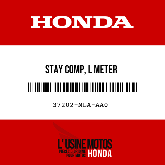 image de 37202-MLA-AA0 STAY COMP, L METER