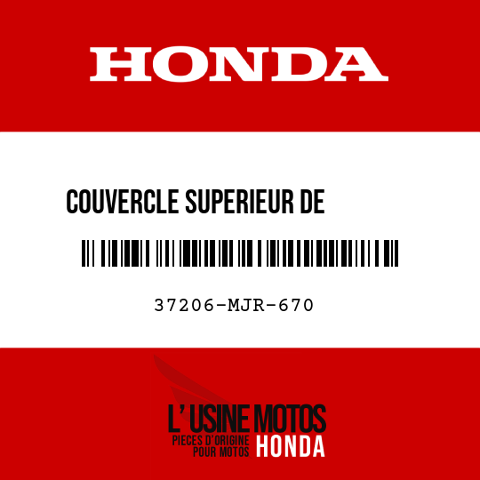 image de 37206-MJR-670 COUVERCLE SUPERIEUR DE        COMPTEUR