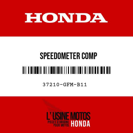 image de 37210-GFM-B11 SPEEDOMETER COMP