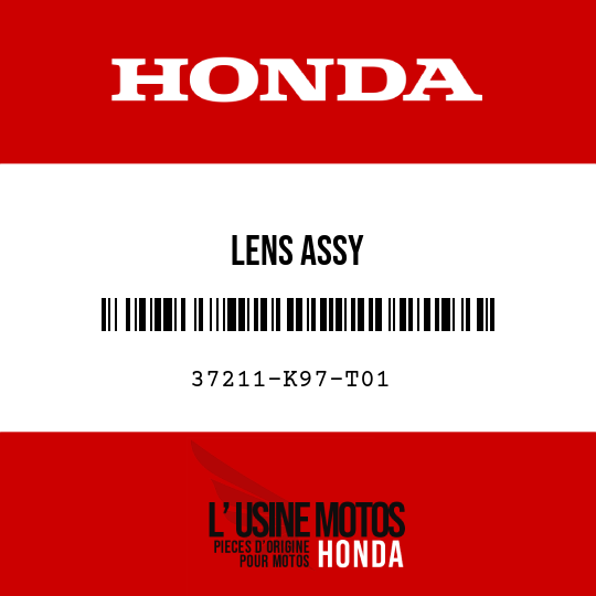 image de 37211-K97-T01 LENS ASSY