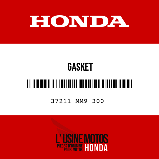 image de 37211-MM9-300 GASKET