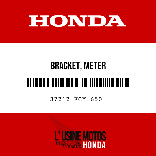 image de 37212-KCY-650 BRACKET, METER