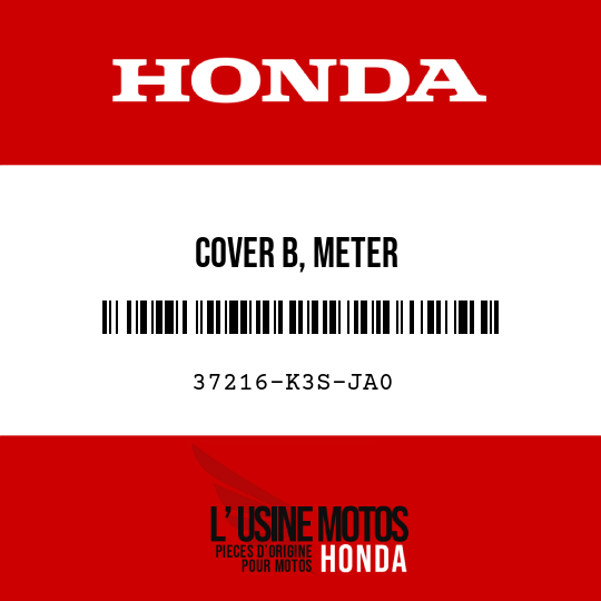 image de 37216-K3S-JA0 COVER B, METER