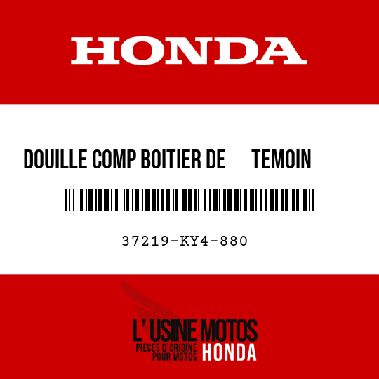 image de 37219-KY4-880 DOUILLE COMP BOITIER DE      TEMOIN