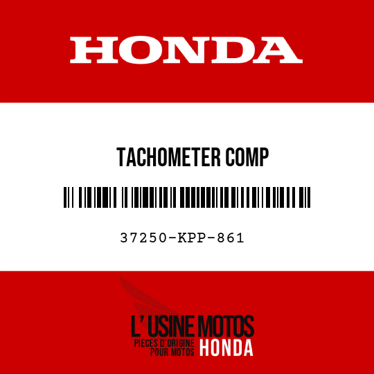 image de 37250-KPP-861 TACHOMETER COMP