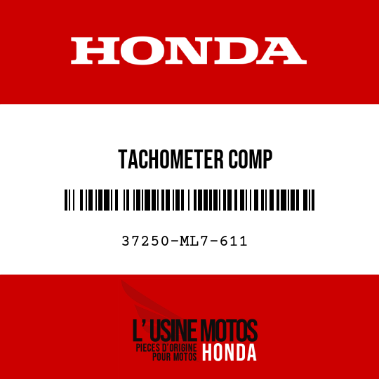image de 37250-ML7-611 TACHOMETER COMP