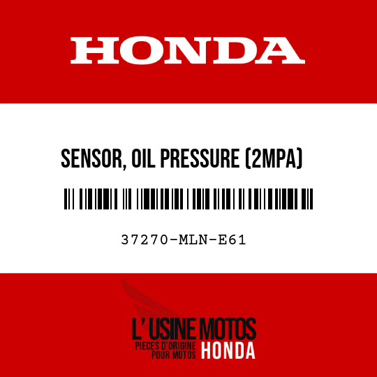 image de 37270-MLN-E61 SENSOR, OIL PRESSURE (2MPA)