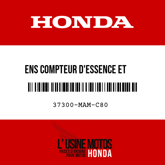 image de 37300-MAM-C80 ENS COMPTEUR D'ESSENCE ET    TEMPRATURE