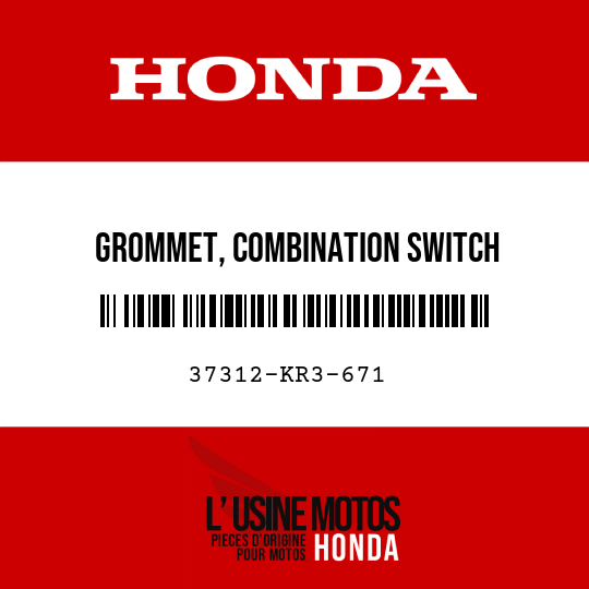image de 37312-KR3-671 GROMMET, COMBINATION SWITCH