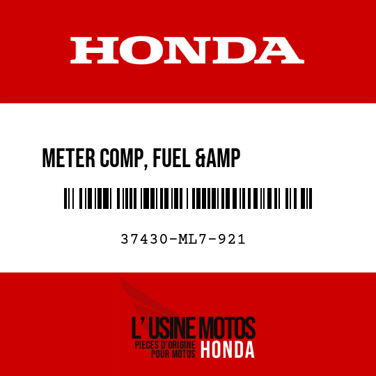 image de 37430-ML7-921 METER COMP, FUEL &amp           TEMPERATURE