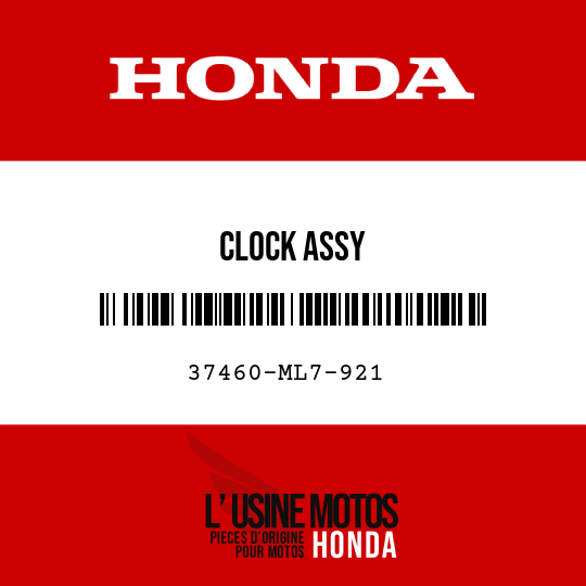 image de 37460-ML7-921 CLOCK ASSY