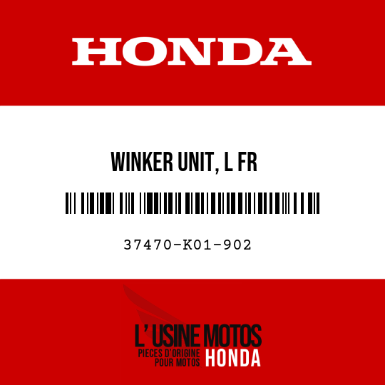 image de 37470-K01-902 WINKER UNIT, L FR