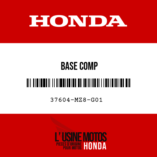 image de 37604-MZ8-G01 BASE COMP