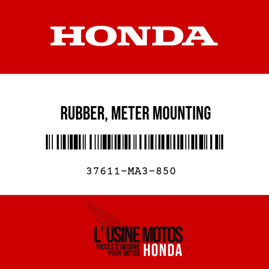 image de 37611-MA3-850 RUBBER, METER MOUNTING
