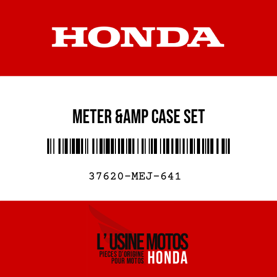 image de 37620-MEJ-641 METER &amp CASE SET