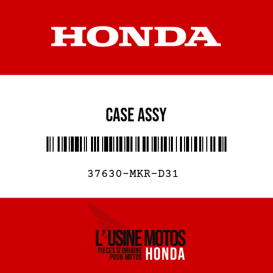 image de 37630-MKR-D31 CASE ASSY