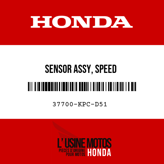image de 37700-KPC-D51 SENSOR ASSY, SPEED