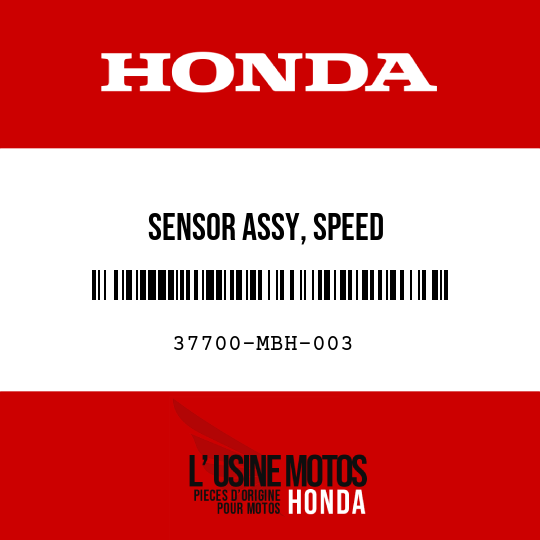 image de 37700-MBH-003 SENSOR ASSY, SPEED
