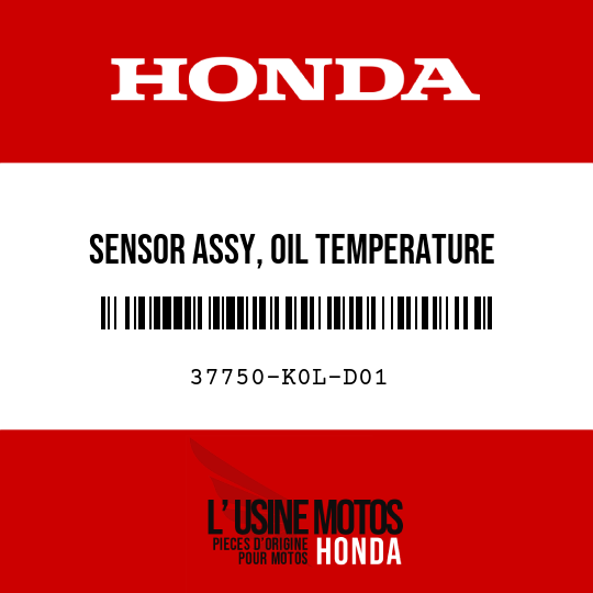 image de 37750-K0L-D01 SENSOR ASSY, OIL TEMPERATURE