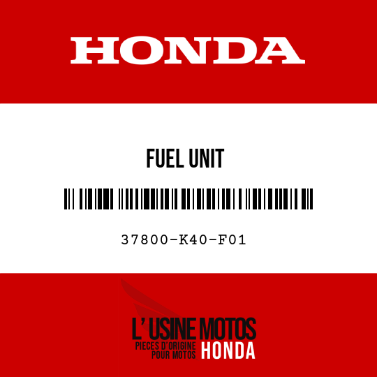image de 37800-K40-F01 FUEL UNIT