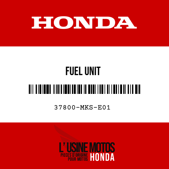 image de 37800-MKS-E01 FUEL UNIT