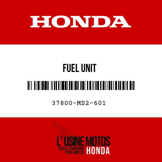 image de 37800-MS2-601 FUEL UNIT