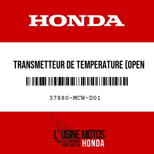 image de 37880-MCW-D01 TRANSMETTEUR DE TEMPERATURE (OPEN AIR)