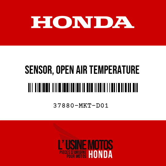 image de 37880-MKT-D01 SENSOR, OPEN AIR TEMPERATURE