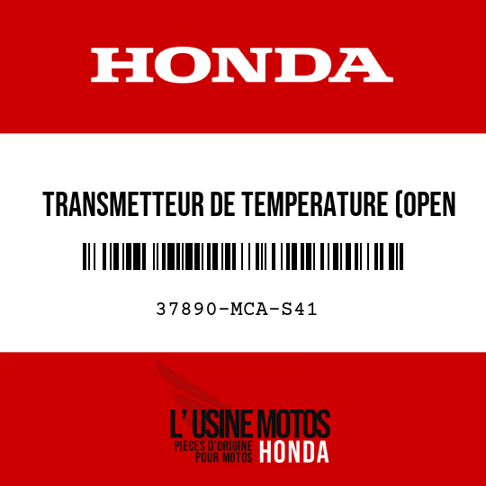image de 37890-MCA-S41 TRANSMETTEUR DE TEMPERATURE (OPEN AIR)