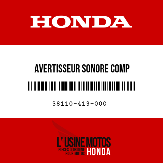 image de 38110-413-000 AVERTISSEUR SONORE COMP