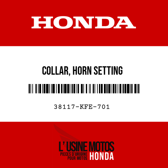 image de 38117-KFE-701 COLLAR, HORN SETTING