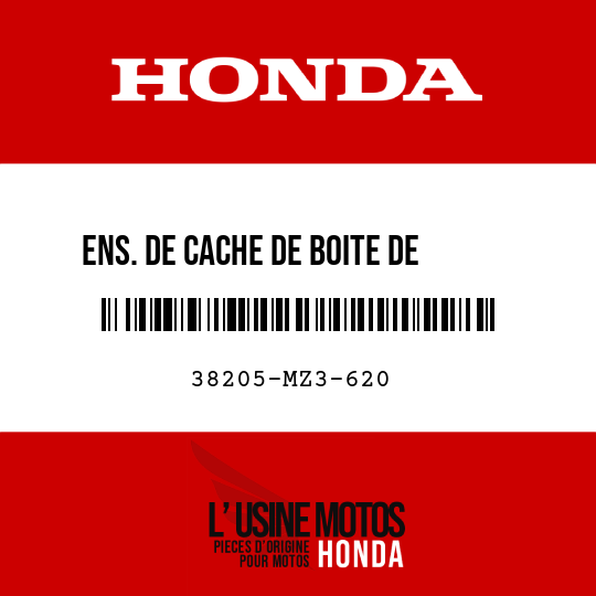 image de 38205-MZ3-620 ENS. DE CACHE DE BOITE DE     FUSIBLES