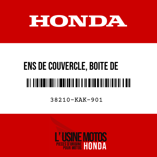 image de 38210-KAK-901 ENS DE COUVERCLE, BOITE DE   FUSIBLES