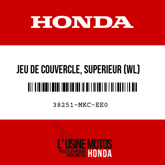 image de 38251-MKC-EE0 JEU DE COUVERCLE, SUPERIEUR (WL)