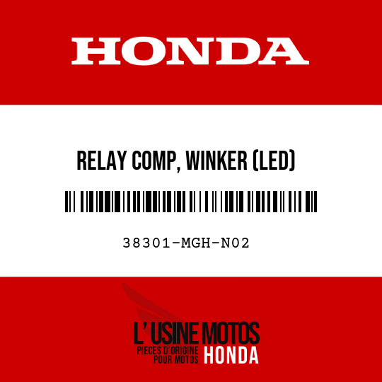 image de 38301-MGH-N02 RELAY COMP, WINKER (LED)