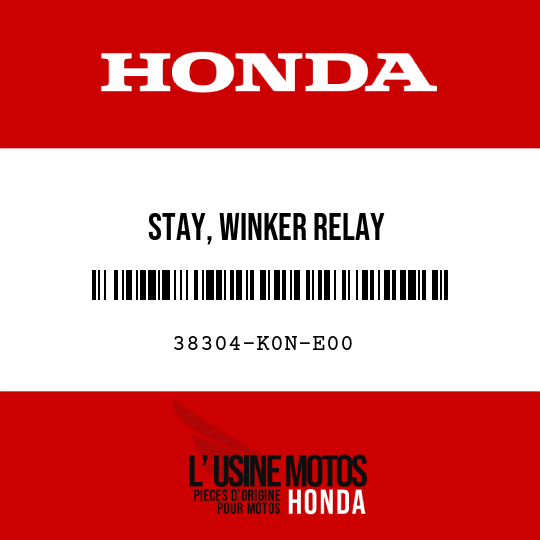 image de 38304-K0N-E00 STAY, WINKER RELAY